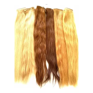 Cortinas De Pelo Natural 45/49 Cms De Largo