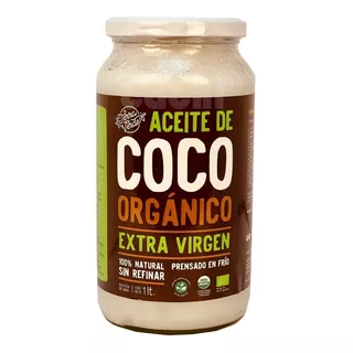 Aceite De Coco Terra Verde Orgánico Extra Virgen 1lt