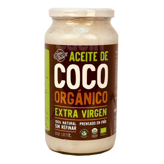 Aceite De Coco Terra Verde Orgánico Extra Virgen 1lt