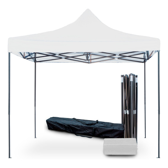 Toldo Carpa Impermeable Plegable De Acero 3x3m Kingsman