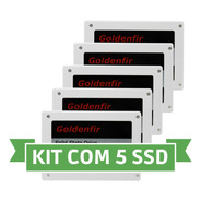 Kit Com 5 Ssd Goldenfir 240gb Branco