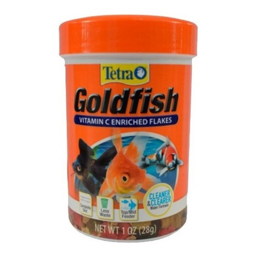 Tetra Goldfish 28gr Hojuelas Bailarinas Peces Acuario Pecera