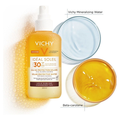 Vichy Ideal Soleil Fps 30 Realza El Bronceado X 200 Ml