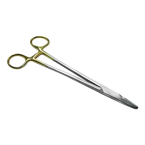 Porta Agujas Mayo Hegar 18cm Gold Médico Hergom Premium Tipo de pinza Recta