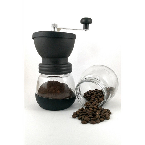 Molino Manual De Café Doble Recipiente