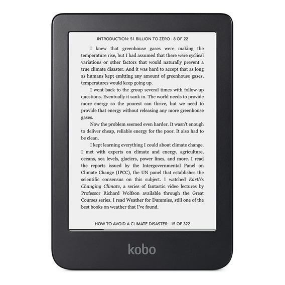 Kobo Clara 2e Ereader 6  16gb Wifi E Ink Antireflejo Ebook