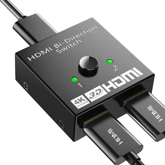 Conmutador Splitter Switch Hdmi 4k Bidireccional 30hz