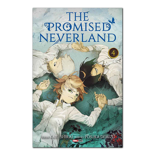 The Promised Neverland N.4 Panini Kaiu Shirai Tapa Blanda En Español