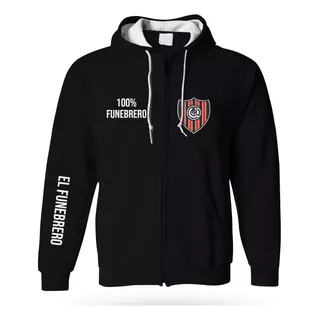 Campera  Chacarita Juniors Funebrero Media Estacion