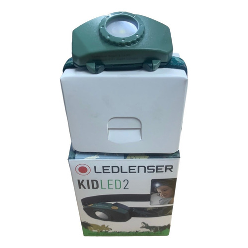 Linterna Led Frontal De Cabeza Ledlenser Kid Led 2 Color De La Luz Dinosaurios