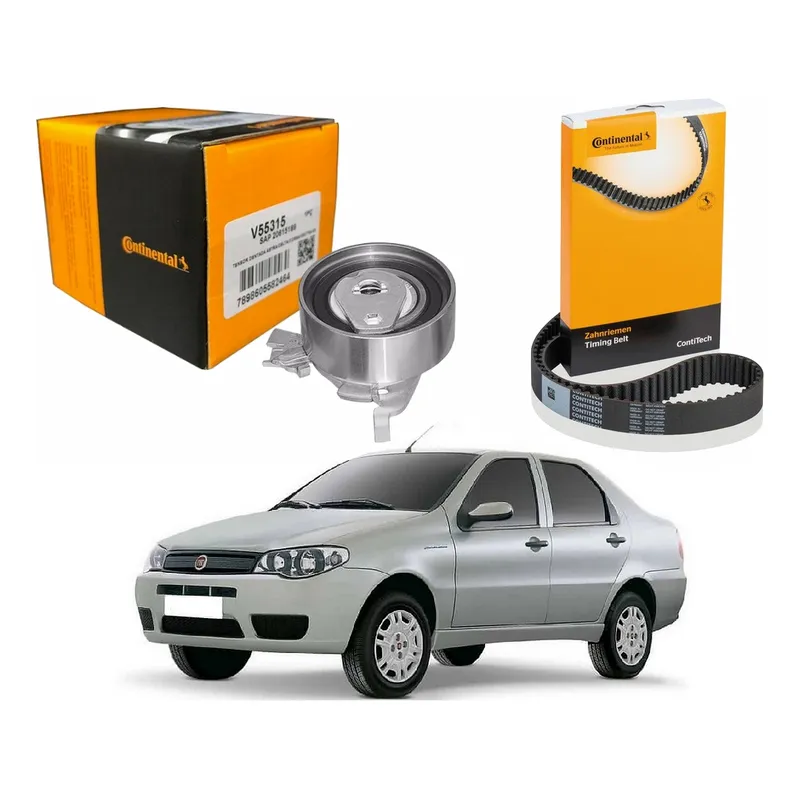 Kit Correia Dentada Tensor Siena 1.8 8v 2004 A 2010