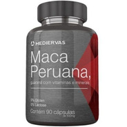 Maca Peruana C/ Guaraná E Vitaminas 90 Caps 500mg Mediervas