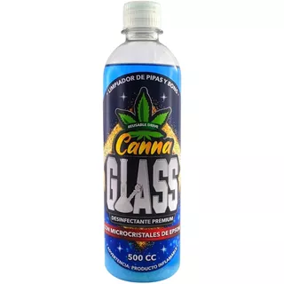 Canna Glass Limpiador De Pipas Y Bong Con Sal De Epsom 500cc