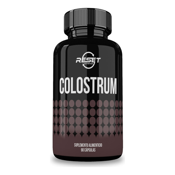 Reset Nutrition | Colostrum 500 mg | Sistema inmune | Calostro | 90 Cápsulas 