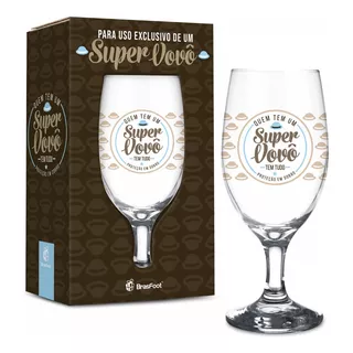 Taça Cerveja Chopp Agua Windsor Família - Super Vovô 