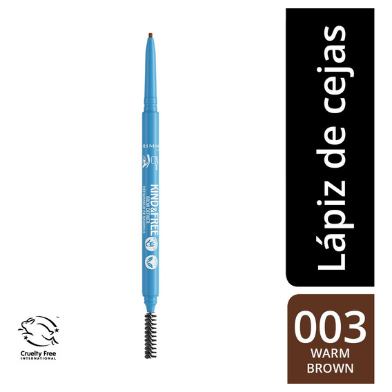 Rimmel Brow definer Kind & Free delineador de cejas color 003 warm brown