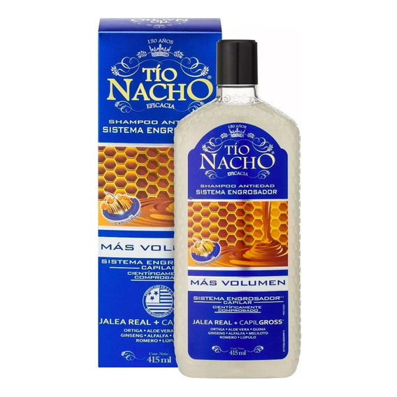 Shampoo Engrosador Tío Nacho 415ml Súper Oferta