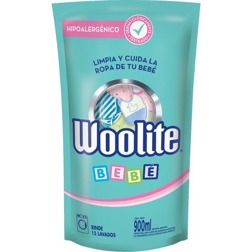 Woolite Jabón Líquido Bebé Matic Repuesto 900ml