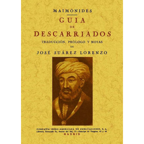 Guãâa De Descarriados, De Maimónides. Editorial Maxtor, Tapa Blanda En Español
