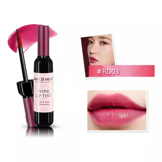 Labial Tinta En Forma Botella De Vino (lip Tint) Color Rd03