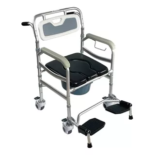 Cadeira De Banho S100 Para Obesos E Idoso Até 160kg Higiênica Supermedy