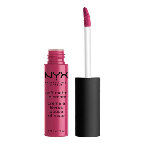 Labial NYX Professional Makeup Soft Matte Lip Cream color prague