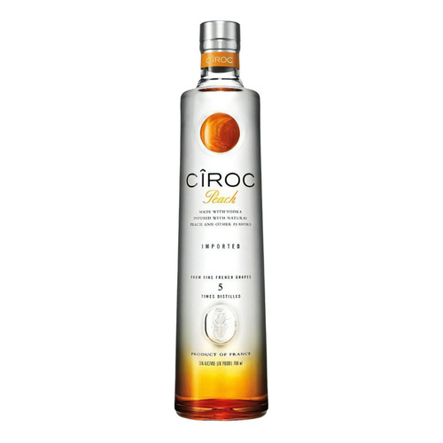 Vodka Ciroc Peach 750cc sabor durazno