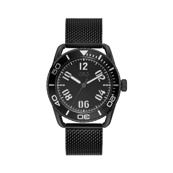 Reloj Guess Hombre Negro Voyager 44mm Outlet