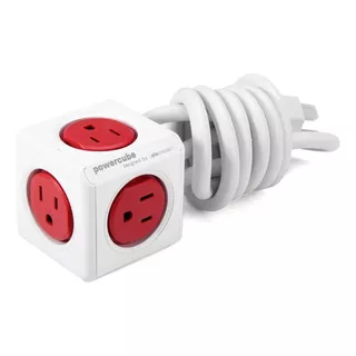 Multitoma 1.5 Mt Powercube Allocacoc Original 5 Tomas, Roja