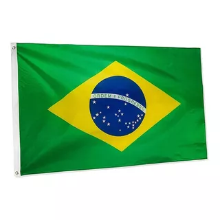 Bandera Brasileña Lista, 1,50 X 0,90 M