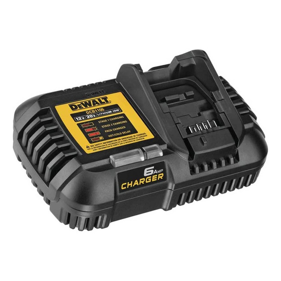 Cargador Rápido De Batería 6a Dewalt Dcb1106