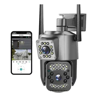 Cámara Robótica Ip Wifi 2k Full Hd 1440p Exterior Ptz 360°