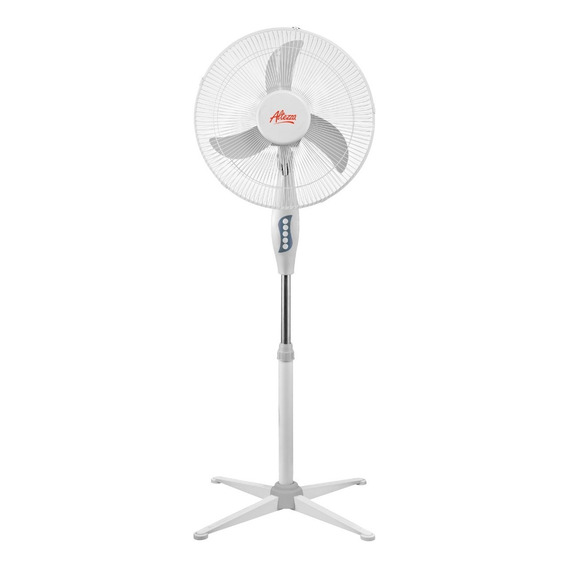 Ventilador Alteza Pedestal 16 Pulgadas Metalico Blanco