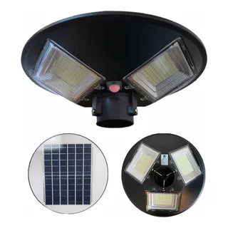 Lámpara Led Solar 200w Tipo Farol Con Control Remoto