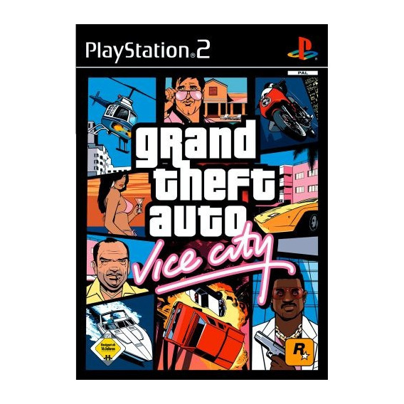 Gta Vice City Para Ps2 Dvd Fisico.