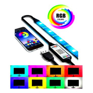 Cinta Led Bluetooth 5 Metros Rgb App Multicolor Smart