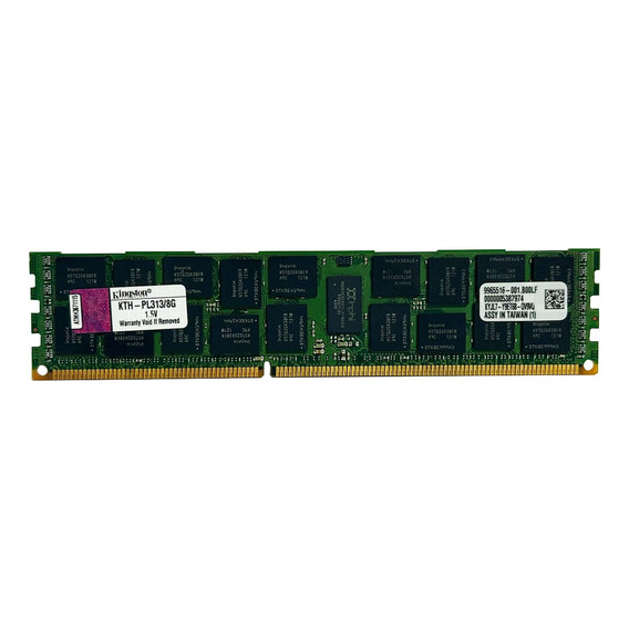 Memoria Ram 8gb Servidor Kingston Kth-pl313 Ddr3 1333mhz