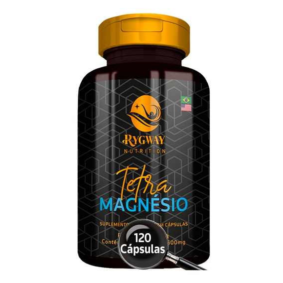 Magnesio Tetra 120 Capsulas  El Mejor !!!!!!