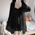 107# black [single robe]]