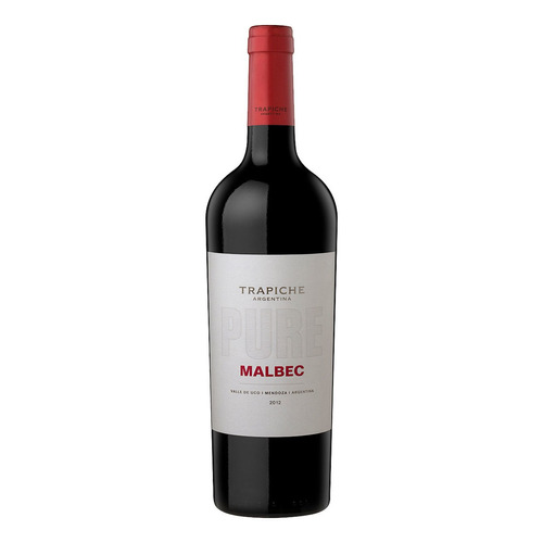 Vino Tinto Argentino Trapiche Pure Malbec 750ml