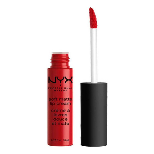 Labial NYX Professional Makeup Soft Matte Lip Cream color amsterdam