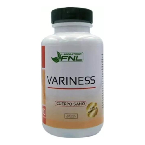 Variness Fnl 60 Cápsulas L-arginina Maqui Dietafitness Sabor No Aplica