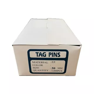 Pack X20 5000 Hilos Plasticos Regular 50 Mm Tag Pin