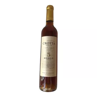 Mistela D´ Oro Sweet Liquor Roble Añejo Flia Crotta.