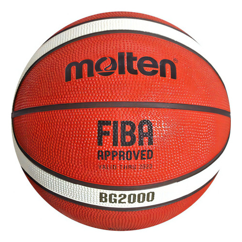 Balón Básquetbol Molten Del No.7 Modelo Bg2000 Fiba Approved