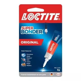 Super Bonder Loctite 3gr Henkel (pack 3 Unidades) Pega Loca