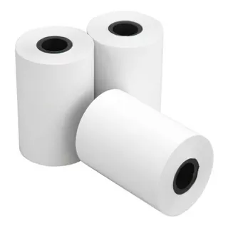 100 Rollo Papel Termico 57x40mm Miniprinter Impresora 58mm Color Blanco