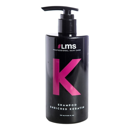Lms K Shampoo Enriched Keratina Para Cabello Dañado X 320ml