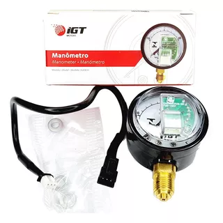 Manômetro Gnv Igt Ig206h Original Caixa Kit Geração2 3 4 5 6