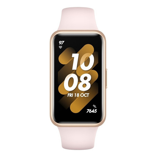 Smartwatch Huawei Band 7 Color de la caja Rosa Color de la correa Rosa Color del bisel Rosa